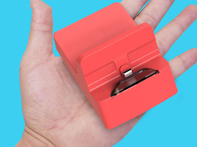 Docking Station Charging Stand for Nintendo Switch (Red)