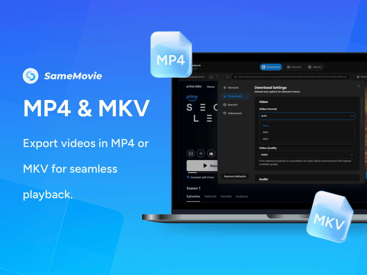 SameMovie All-In-One Video Downloader (Mac)