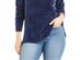 Karen Scott Women's Plus Size V-Neck Chenille Sweater Blue Size Extra Large