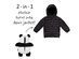 Cubcoats Papo the Panda Down Jacket for Kids (US Size 6)