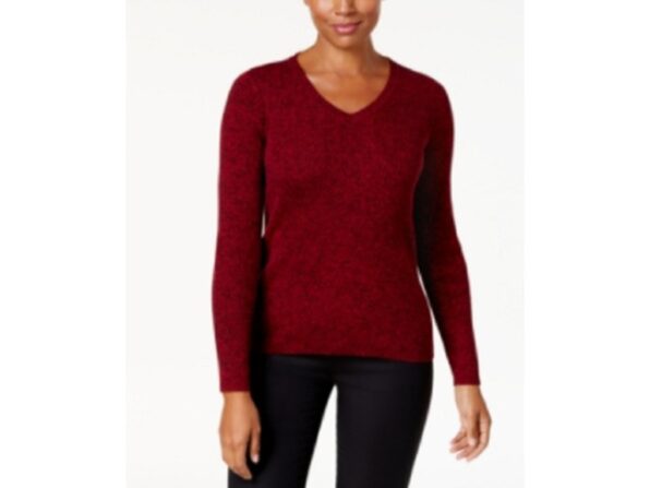 karen scott v neck sweater