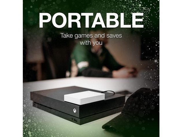 Seagate 2TB External USB 3.0 Portable Hard Drive Game Drive for Xbox (Refurbished)