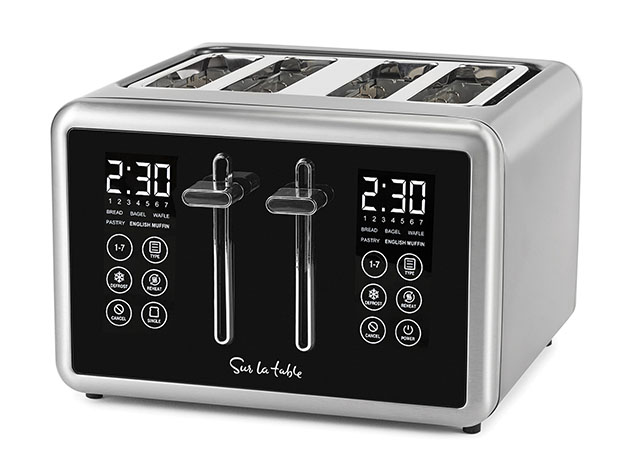 Sur La Table 4-Slice Touchscreen Toaster