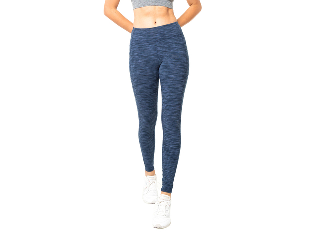 Kyodan Womens High Waist Double Brushed Yoga Workout Legging with pockets -  Large | StackSocial