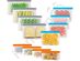 12-PACK Renewgoo Food Storage Bags Reusable Silicone Multi-purpose Freezer Safe, BPA Free and Leakproof, Eco-Friendly