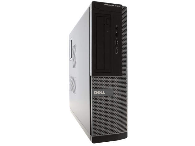 Dell OptiPlex 3010 Desktop PC, 3.2GHz Intel i5 Quad Core Gen 3, 4GB RAM, 250GB SATA HD, Windows 10 Home 64 bit (Renewed)