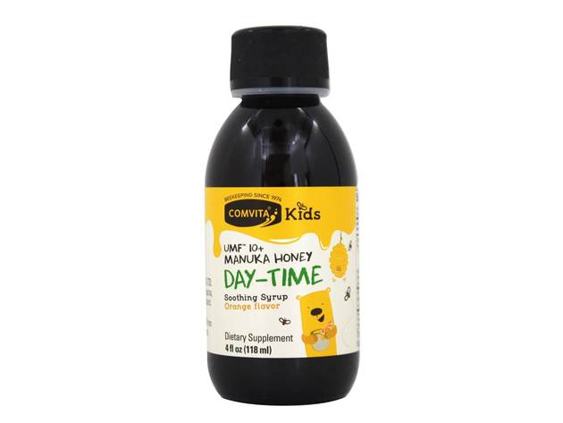 Comvita - Kids Day-Time Soothing Syrup with UMF 10+ Manuka Honey Orange - 4 fl. oz.