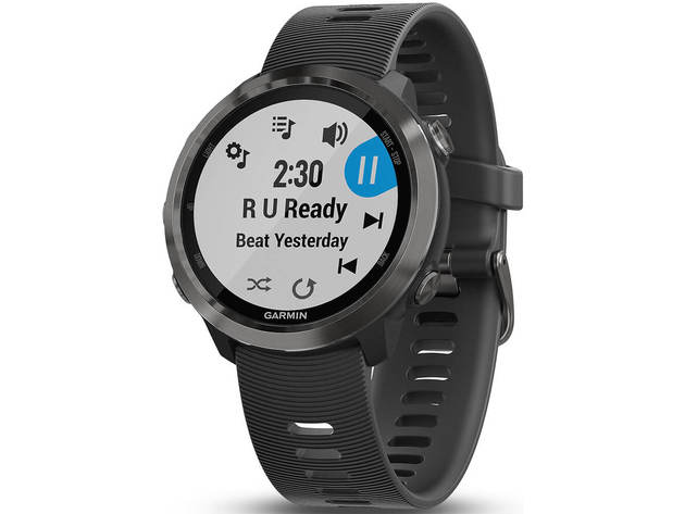 Garmin FORERUN645MS Forerunner 645 Music Running Watch - Black / Slate