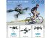 Wi-Fi FPV Selfie Drone with Two 4K HD Cameras & 1 Battery (Orange)