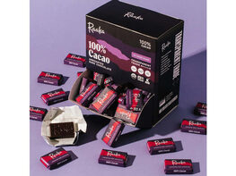 100% Cacao Minis (Box of 100) by Raaka Chocolate