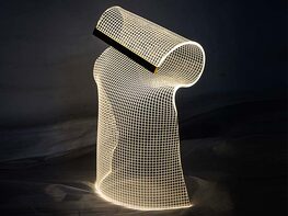 Irregular Acrylic Table Lamp
