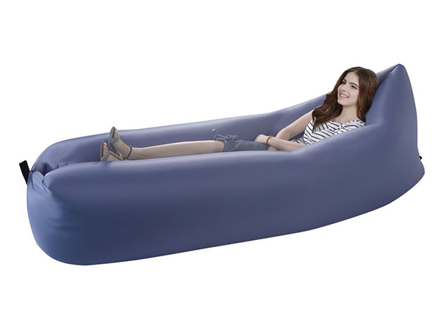Inflatable Lazy Sofa (Grey)