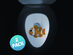 illumiBowl Toilet Projector Night Light: 2-Pack