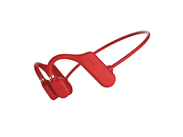 Open Ear Conduction Stereo Wireless Headphones (Red)