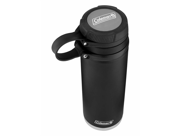 Coleman 2016912 Fuse Insulated Stainless Steel 40oz Water Bottle, Black - Black