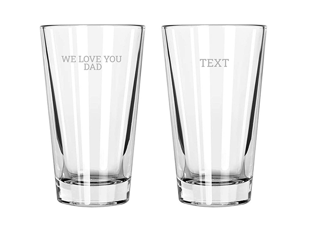 Personalized Beer Pint Glasses (2-Pack)