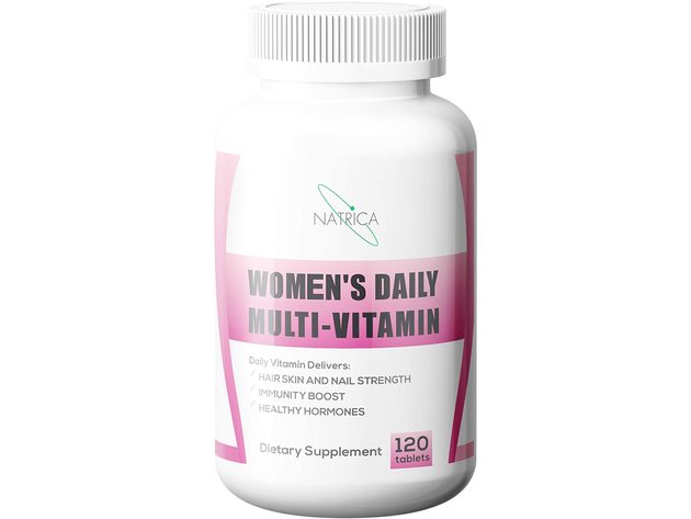 Natrica Women's Multi-Vitamin, Helps Support Hair Skin and Nail Strength, 120 Count