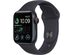 Apple Watch Series SE 2nd Gen (2022) Aluminum With Silicone Band - 44mm/Midnight (Refurbished Grade B: GPS + Cellular)