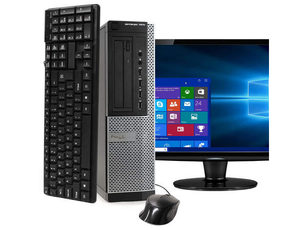 Dell OptiPlex 7010 Desktop Computer PC, 3.20 GHz Intel i5 Quad Core Gen 3, 16GB DDR3 RAM, 2TB Hard Disk Drive (HDD) SATA Hard Drive, Windows 10 Professional 64bit (Renewed)