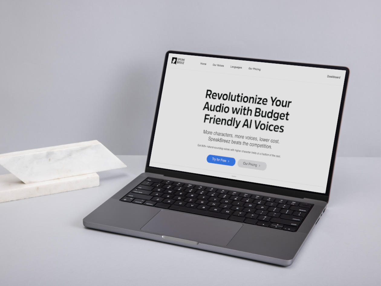 SpeakBreez AI Voiceover Generator: Lifetime Subscription