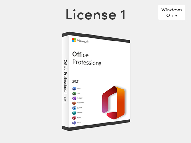 Microsoft Office Professional 2021 for Windows: Lifetime License