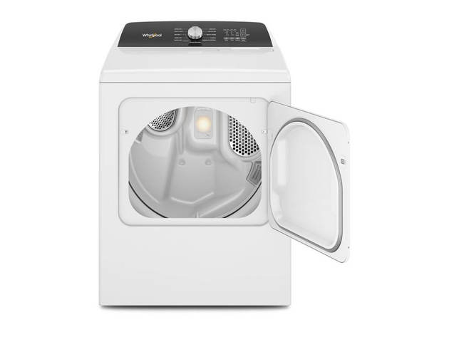 Whirlpool WED5050LW 7.0 Cu. Ft. Top Load White Electric Moisture ...