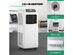 Costway 8,000 BTU Portable Air Conditioner & Dehumidifier Function Remote w/ Window Kit - Black+ White