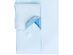 Tasso Elba Men's Regular Fit Non-Iron Fine Herringbone French Cuff Dress Shirt Blue Size Extra Large