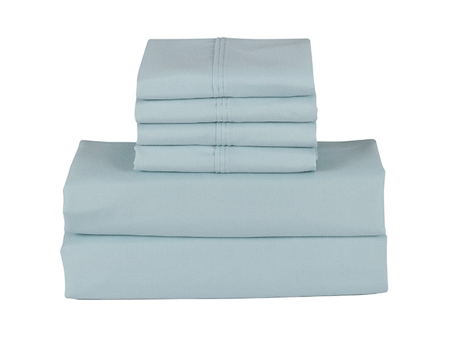 Bamboo Smart Pocket Sheets (Aqua/Full/6-Piece)