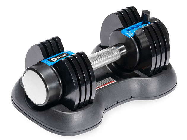 LifePro PowerFlow Plus Adjustable Dumbbells