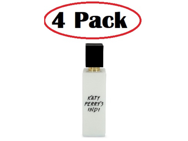 4 Pack of Katy Perry's Indi by Katy Perry Eau De Parfum Spray (Unboxed) 1.7 oz