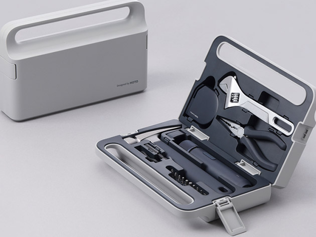 HOTO 5-Piece Electric Screwdriver (3.6V) Tool Set