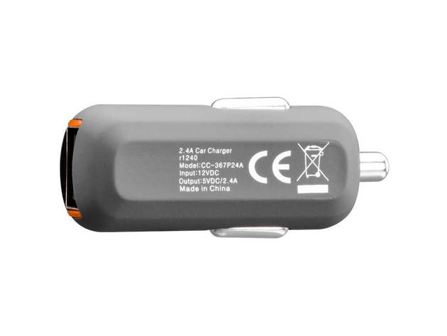 Ventev 519669 2.4A Car Charger for Apple Lightning Devices