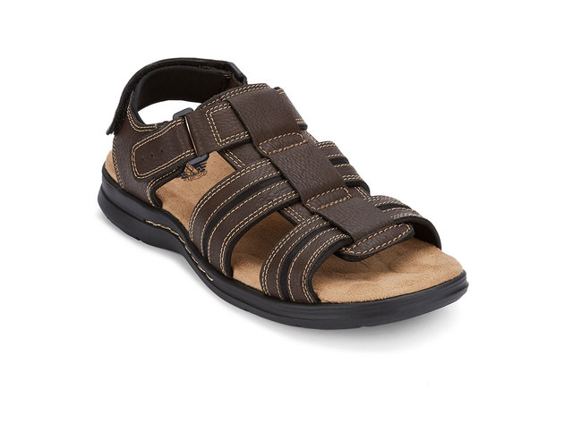Dockers Mens Pierpoint Outdoor Sport Sandal Shoe - 7 M Dark Brown