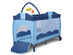 Blue Baby Crib Playpen Playard Pack Travel Infant Bassinet Bed Foldable - Blue