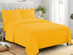 4-Piece Microfiber Sheet Set (Yellow/King)