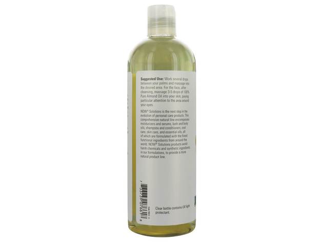 NOW Foods - NOW Solutions Natural Moisturizing Oil Sweet Almond - 16 fl. oz.