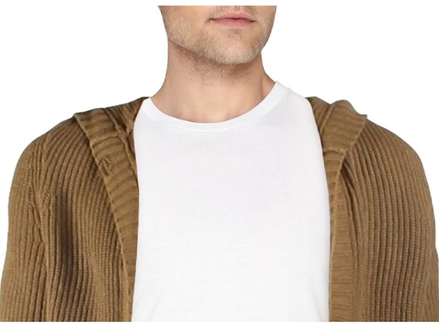 INC International Concepts Men's Men's Hooded Cardigan Brown Size 2 Extra Large