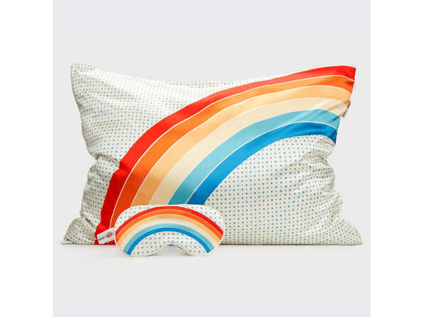Kitsch x Stranger Things Retro TV Rainbow Set Pillowcase + Eye Mask Set NWT Rainbow Pillowcase + Eye Mask Set Kitsch x Stranger Things  main image 2