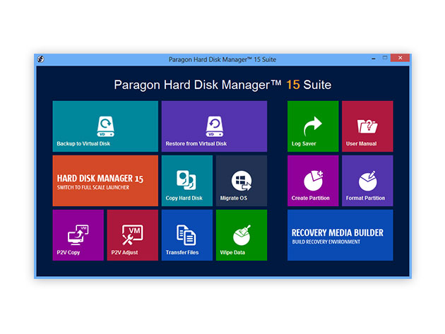 Hard Disk Manager 15 Suite for Windows