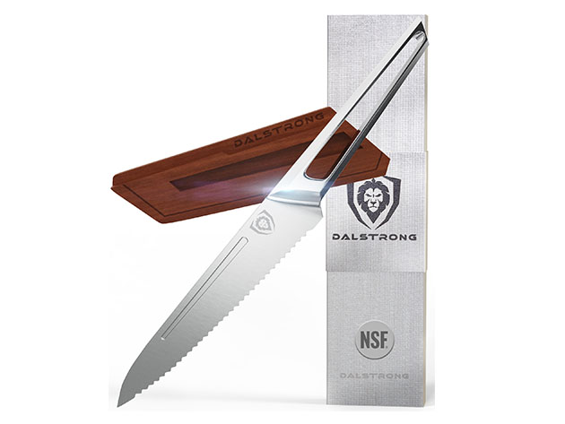 Dalstrong Crusader Series NSF-Certified Knife (5.5" Serrated Utility)