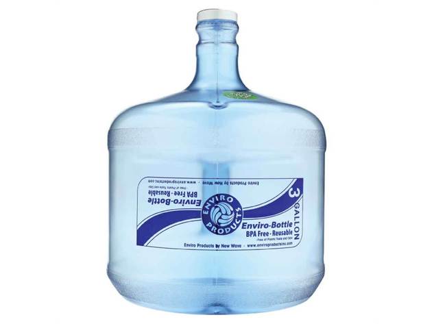 New Wave Enviro Products - BPA Free Round Tritan Water Bottle - 3 Gallon