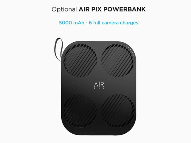 AIR PIX: Pocket-Sized Flying Camera & Power Bank Bundle