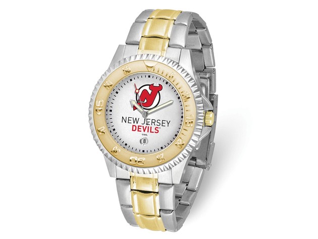 NHL Mens New Jersey Devils Competitor Watch