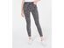 Tinseltown Women's Juniors' Zebra-Print Skinny Jeans Gray Size 9