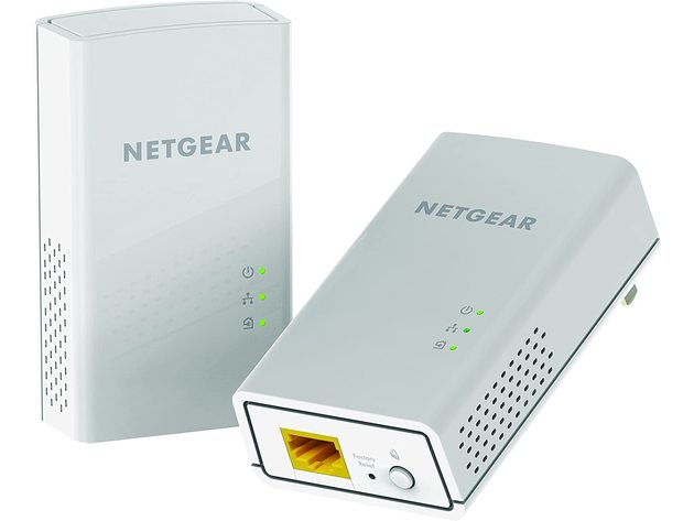 NETGEAR Powerline AC1200 Gigabit Ethernet Adapter 2-pack (Refurbished)