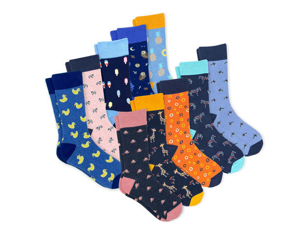 Men's Crazy Bundle - 10 Pack by Society Socks