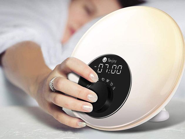 Tekjoy Sunrise LED Alarm Clock