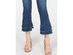 INC International Concepts Women's Double-Ruffle Hem Curvy Ankle Jeans Blue Size 0