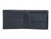 POLICE Men’s Slim Bifold Leather Coin Wallet (Navy) + Leather Belt (Black)